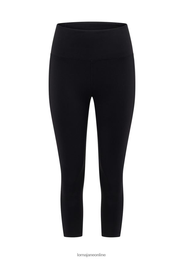 Lorna Jane 7/8-Leggings mit Airflow-Kernstabilität ZR60X84 Bekleidung Schwarz Frauen