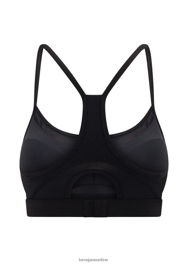 Lorna Jane Airflow-Sport-BH ZR60X104 Bekleidung Schwarz Frauen