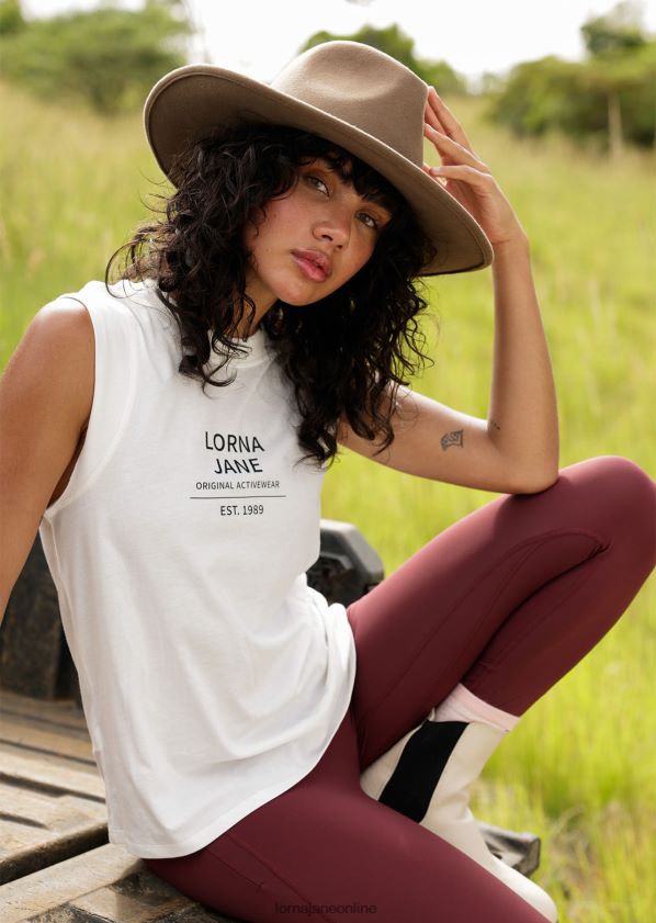 Lorna Jane Aktiver Muskeltank für Höchstleistungen ZR60X33 Bekleidung Porzellan Frauen