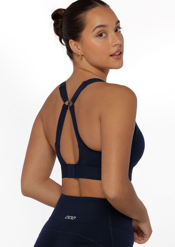 Lorna Jane Amy Sport-BH ZR60X392 Bekleidung Französische Marine Frauen