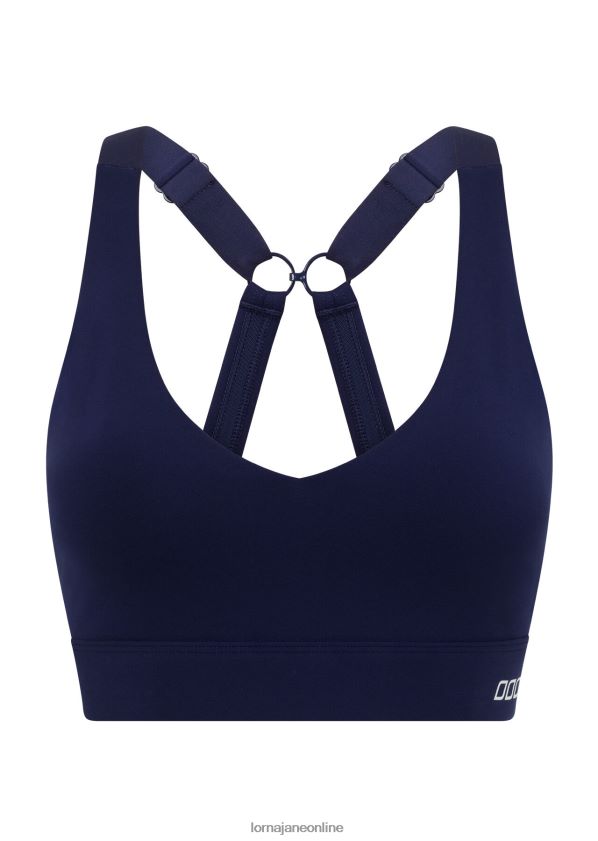 Lorna Jane Amy Sport-BH ZR60X392 Bekleidung Französische Marine Frauen