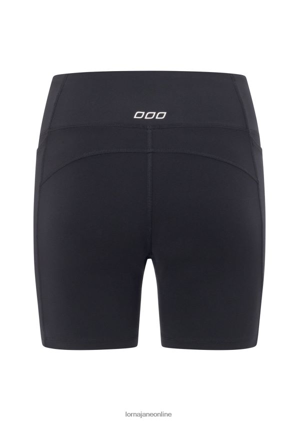 Lorna Jane Amy Tech Bike Short mit Handytasche ZR60X469 Bekleidung Schwarz Frauen