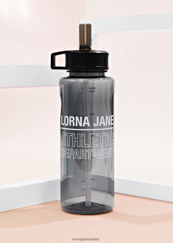 Lorna Jane Athletic Dept Classic 1l Wasserflasche ZR60X325 Zubehörteil Schwarz Frauen
