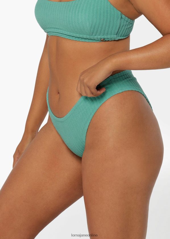 Lorna Jane Badeshorts aus Meersalz-Frottee ZR60X412 Bekleidung Seegras Frauen