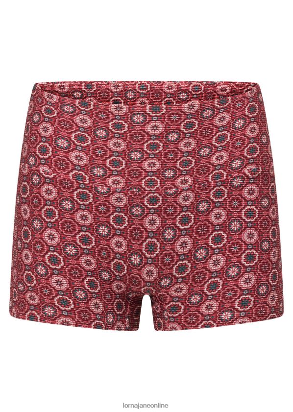 Lorna Jane Badeshorts aus recyceltem Material auf der marokkanischen Insel ZR60X406 Bekleidung marokkanischer Fliesendruck Frauen