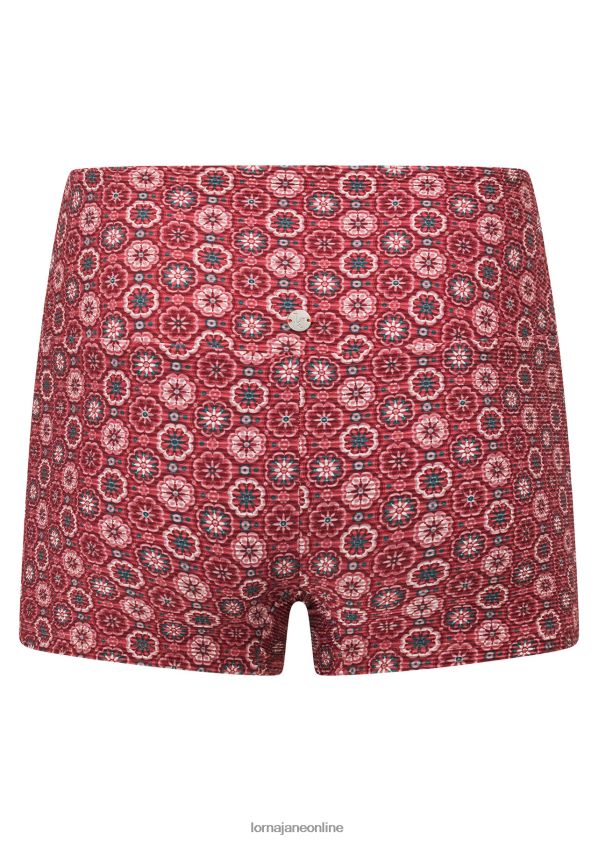 Lorna Jane Badeshorts aus recyceltem Material auf der marokkanischen Insel ZR60X406 Bekleidung marokkanischer Fliesendruck Frauen