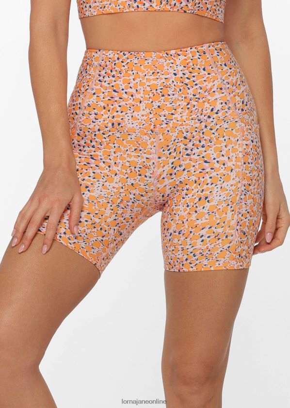 Lorna Jane Battle Cat Phone Pocket Bike Short ZR60X483 Bekleidung Kampfkatzendruck Frauen