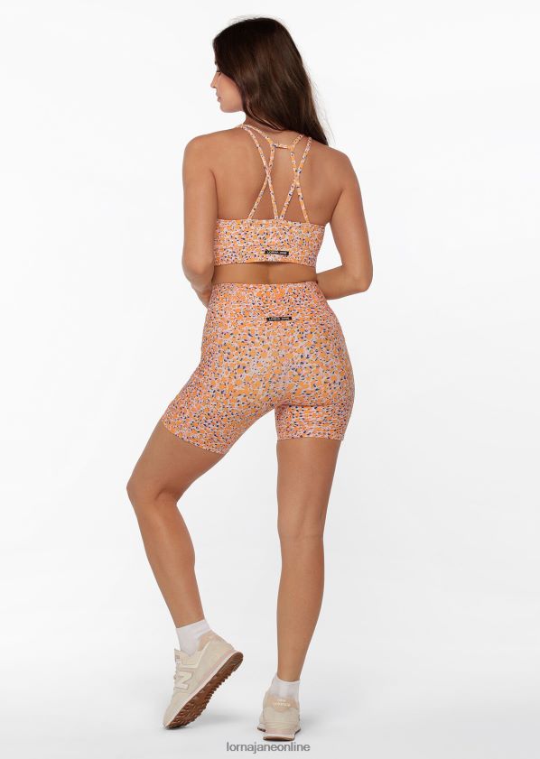 Lorna Jane Battle Cat Phone Pocket Bike Short ZR60X483 Bekleidung Kampfkatzendruck Frauen