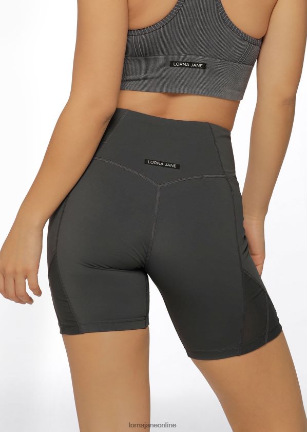 Lorna Jane Elite No Ride Fahrradshorts ZR60X179 Bekleidung Titan Frauen