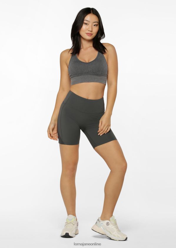 Lorna Jane Elite No Ride Fahrradshorts ZR60X179 Bekleidung Titan Frauen