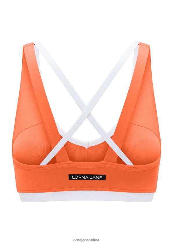 Lorna Jane Feeling-Zen-Sport-BH ZR60X176 Bekleidung Satsuma Frauen