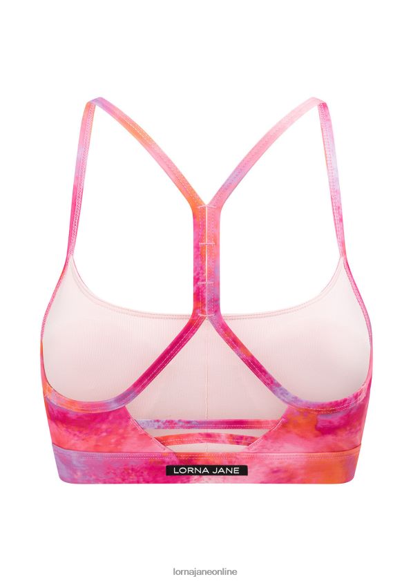 Lorna Jane Festival-Fieber-Sport-BH ZR60X208 Bekleidung Festival-Fieber-Druck Frauen