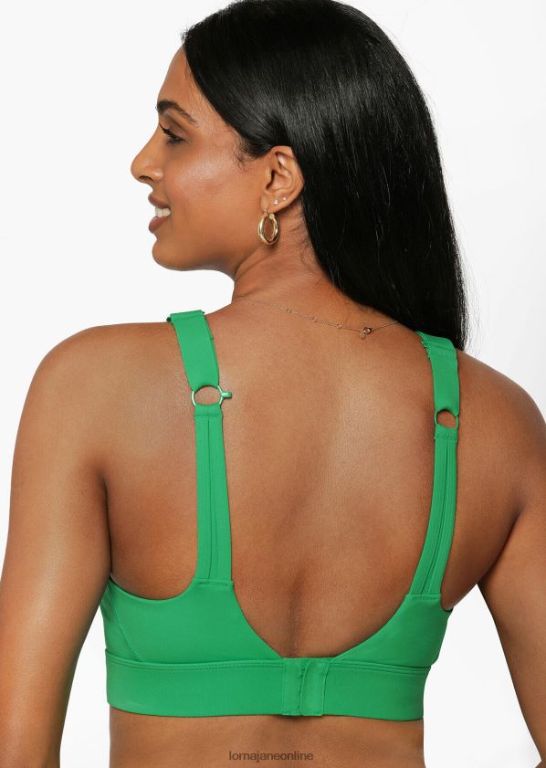 Lorna Jane Game Time recycelter Sport-BH ZR60X141 Bekleidung Mojito Frauen