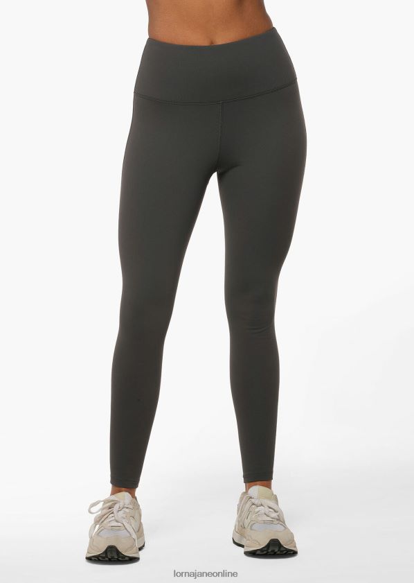 Lorna Jane Ganztägige Lotus-Thermo-Leggings ohne Scheuern in voller Länge ZR60X89 Bekleidung Titan Frauen