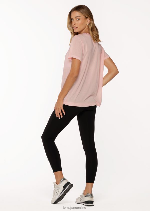 Lorna Jane Gehen Sie zum aktiven Abschlag ZR60X47 Bekleidung verzaubertes Rosa Frauen