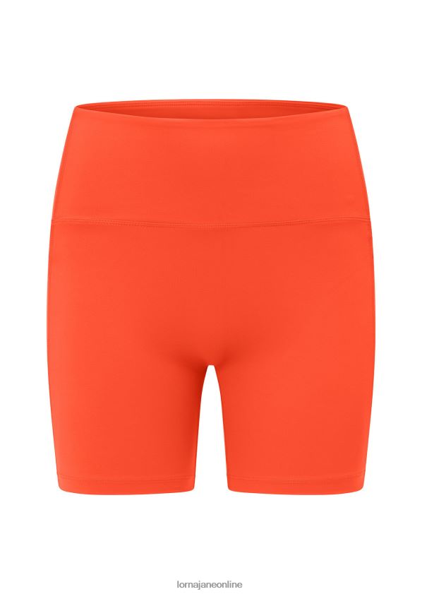 Lorna Jane Halte mich in Booty-Bike-Shorts ZR60X230 Bekleidung Chili Frauen