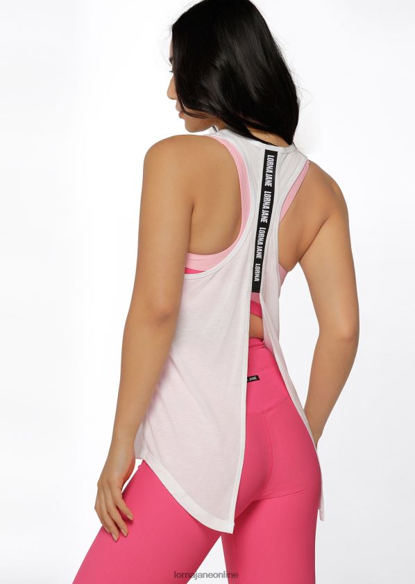 Lorna Jane Halten Sie es kühl aktiver Tank ZR60X209 Bekleidung Weiß Frauen