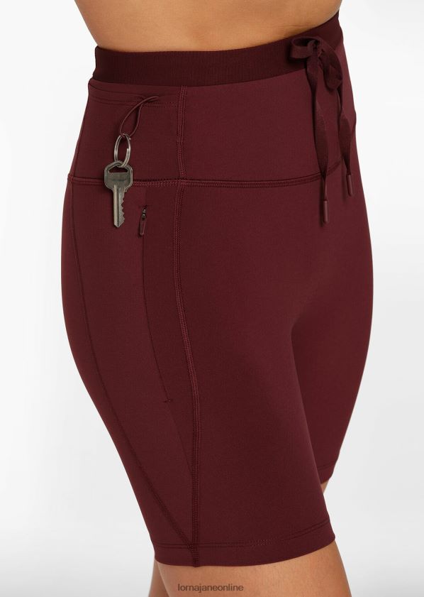 Lorna Jane Halten Sie mehrere Taschen bereit ohne Fahrradshorts fahren zu müssen ZR60X37 Bekleidung kastanienbraun Frauen