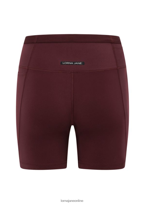 Lorna Jane Halten Sie mehrere Taschen bereit ohne Fahrradshorts fahren zu müssen ZR60X37 Bekleidung kastanienbraun Frauen