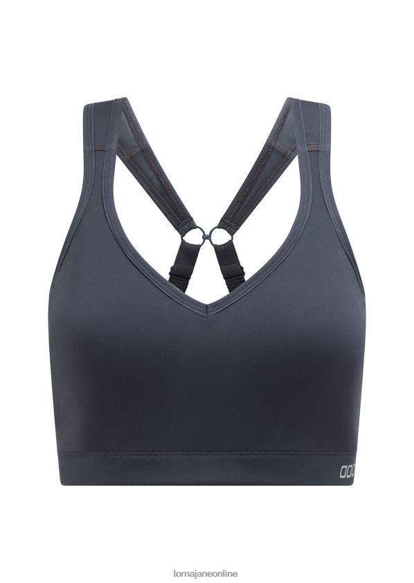 Lorna Jane Halten und formen Sie den Sport-BH ZR60X159 Bekleidung Titan Frauen