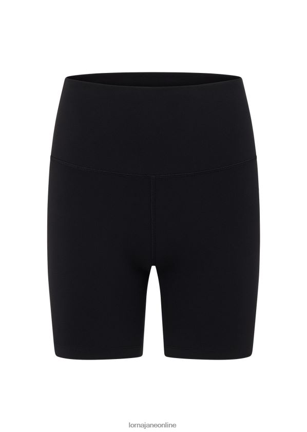 Lorna Jane Hi-Fold Lotus 16 cm Fahrradshorts ZR60X446 Bekleidung Schwarz Frauen