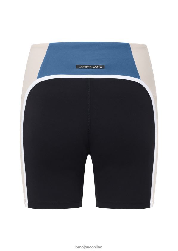 Lorna Jane Hiit No Ride Phone Pocket Bike Short ZR60X243 Bekleidung cremefarben Frauen