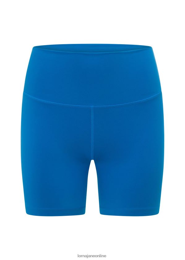 Lorna Jane Hochklappbare scheuerfreie Lotus-Fahrradshorts ZR60X380 Bekleidung Kornblume Frauen