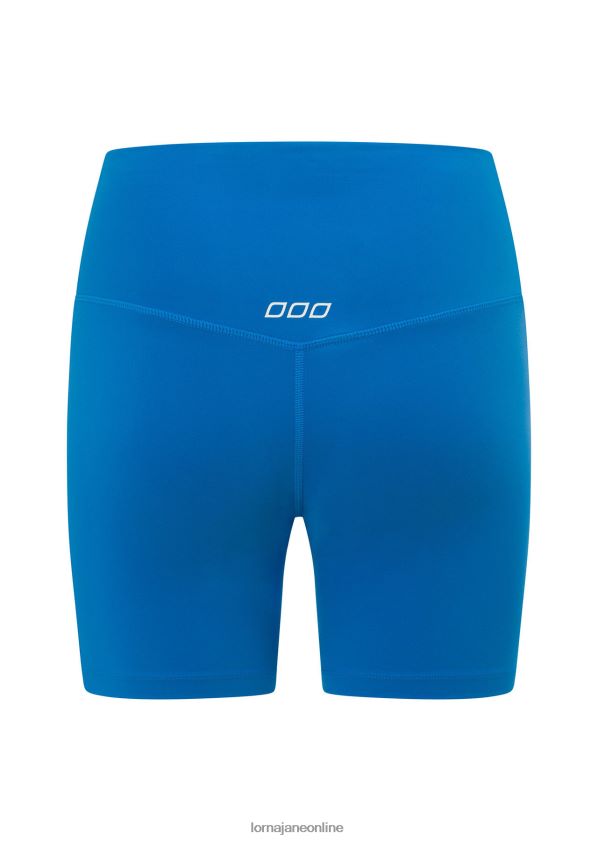 Lorna Jane Hochklappbare scheuerfreie Lotus-Fahrradshorts ZR60X380 Bekleidung Kornblume Frauen