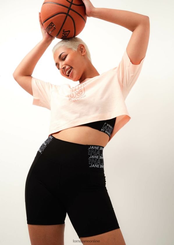 Lorna Jane Hochwertige Handy-Pocket-Bike-Shorts ZR60X275 Bekleidung Schwarz Frauen