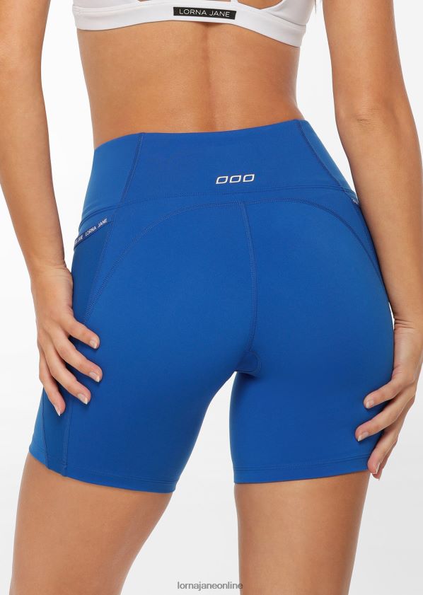 Lorna Jane Holen Sie sich körperliche scheuerfreie Fahrradshorts ZR60X126 Bekleidung Kobaltblau Frauen