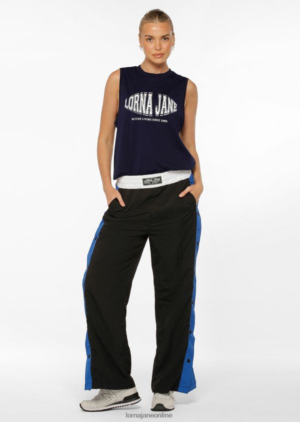 Lorna Jane Hype Transdry Active Tank ZR60X115 Bekleidung Französische Marine Frauen