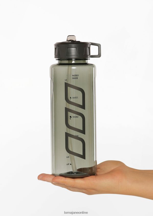 Lorna Jane Icons klassische 1-Liter-Wasserflasche ZR60X281 Zubehörteil Titan Frauen