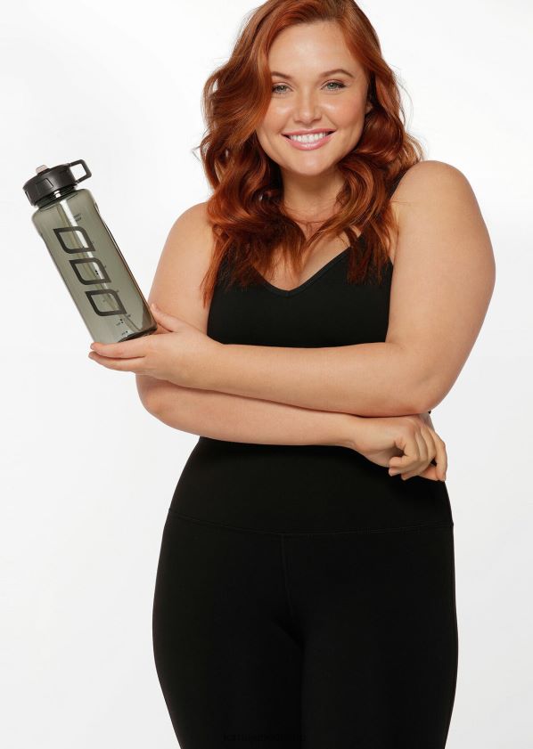 Lorna Jane Icons klassische 1-Liter-Wasserflasche ZR60X281 Zubehörteil Titan Frauen