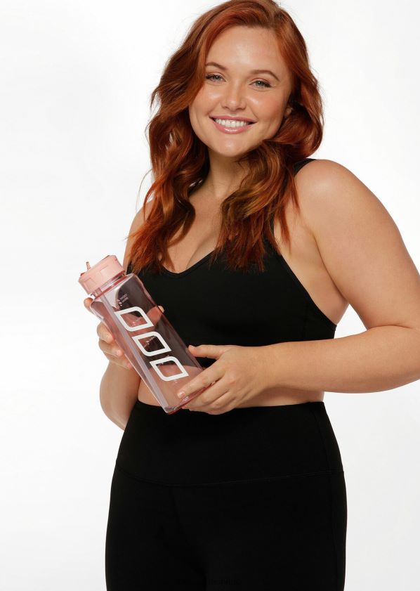 Lorna Jane Icons klassische 1-Liter-Wasserflasche ZR60X282 Zubehörteil blasser Pfirsich Frauen