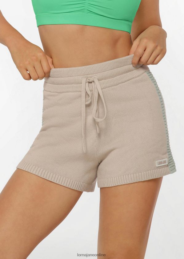 Lorna Jane Kick-Shorts stricken ZR60X302 Bekleidung cremefarben Frauen