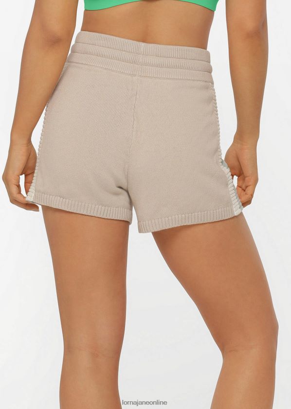 Lorna Jane Kick-Shorts stricken ZR60X302 Bekleidung cremefarben Frauen