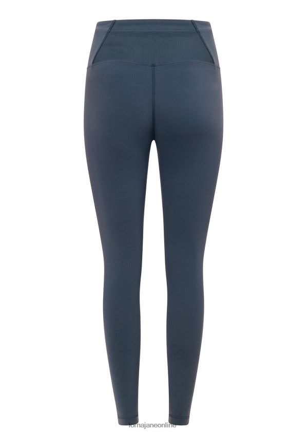 Lorna Jane Knöchelbeißer-Leggings mit Netz-Handytasche ZR60X306 Bekleidung blasses Indigo Frauen
