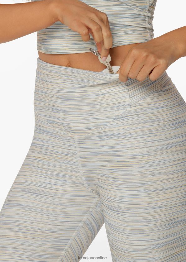 Lorna Jane Knöchelbeißer-Leggings mit Sonnenuntergang ZR60X272 Bekleidung Sonnenuntergang Mergel Frauen