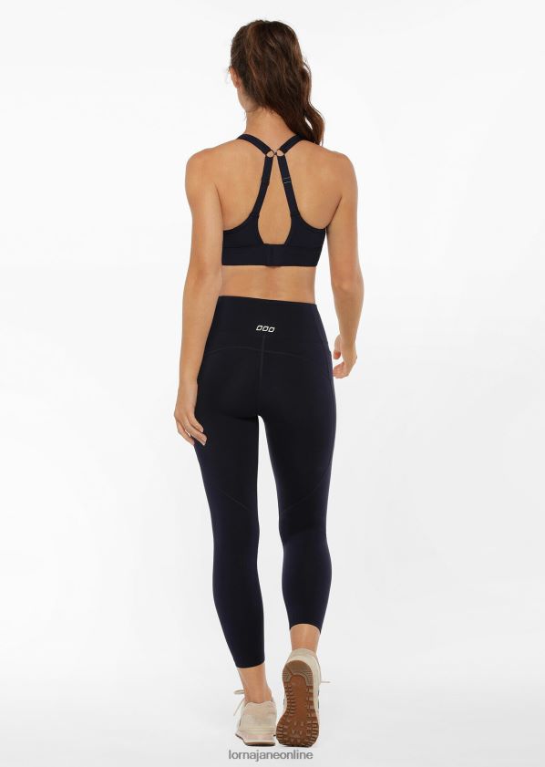 Lorna Jane Kompressions- und Kompakt-Sport-BH ZR60X143 Bekleidung Französische Marine Frauen