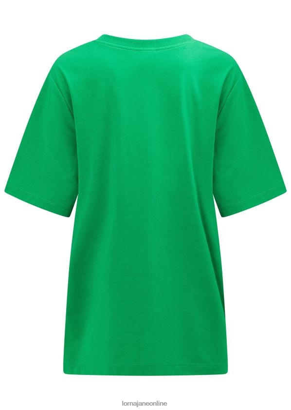 Lorna Jane LJ College entspanntes T-Shirt ZR60X128 Bekleidung Mojito Frauen