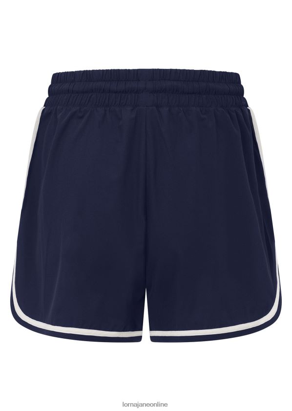 Lorna Jane LJ Retro-Sportshorts ZR60X261 Bekleidung Französische Marine Frauen