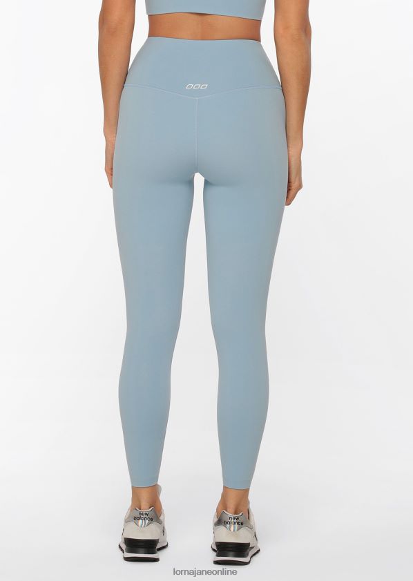 Lorna Jane Lotus-Knöchelbeißer-Leggings ZR60X485 Bekleidung Reise blau Frauen
