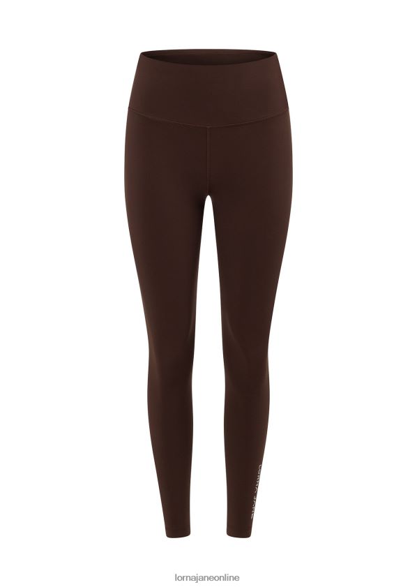 Lorna Jane Lotus-Knöchelbeißer-Leggings ohne Scheuern ZR60X134 Bekleidung Espresso Frauen