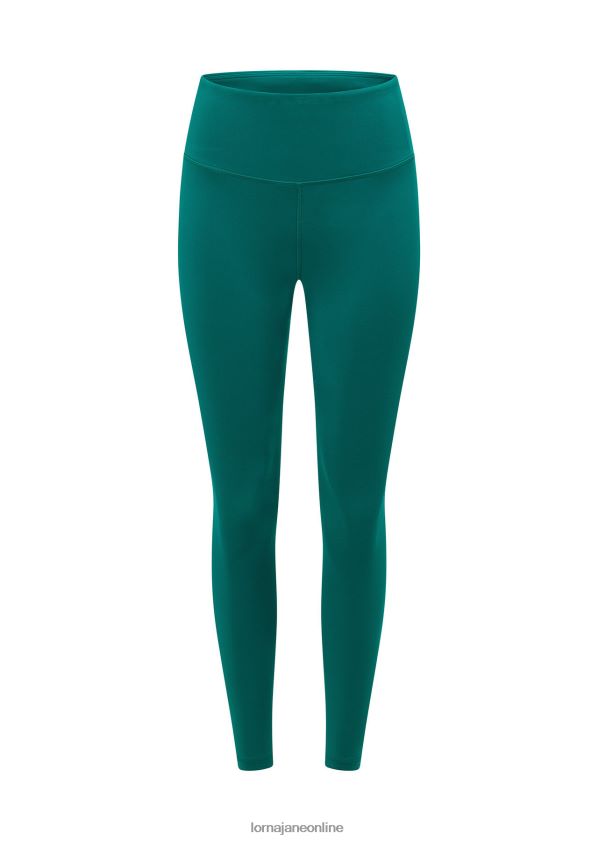 Lorna Jane Lotus-Knöchelbeißer-Leggings ohne Scheuern ZR60X171 Bekleidung dunkles Blaugrün Frauen