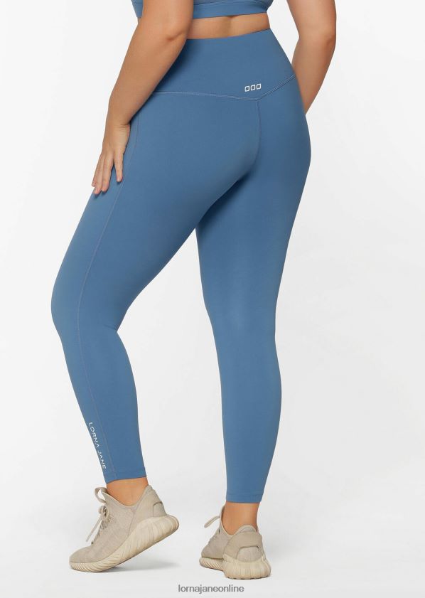 Lorna Jane Lotus-Knöchelbeißer-Leggings ohne Scheuern ZR60X260 Bekleidung kosmischer Staub Frauen