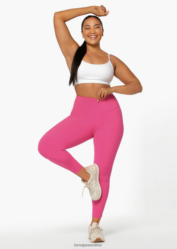 Lorna Jane Lotus-Knöchelbeißer-Leggings ohne Scheuern ZR60X369 Bekleidung Babyrosa Frauen