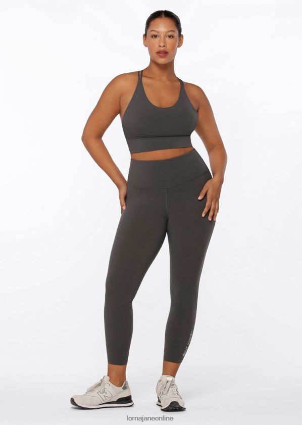 Lorna Jane Lotus-Knöchelbeißer-Leggings ohne Scheuern ZR60X429 Bekleidung Titan Frauen