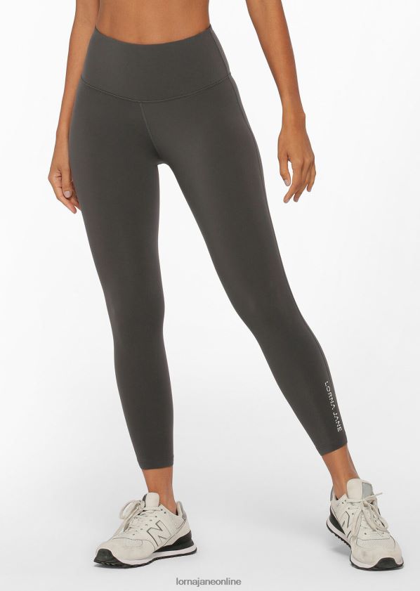 Lorna Jane Lotus-Knöchelbeißer-Leggings ohne Scheuern ZR60X429 Bekleidung Titan Frauen