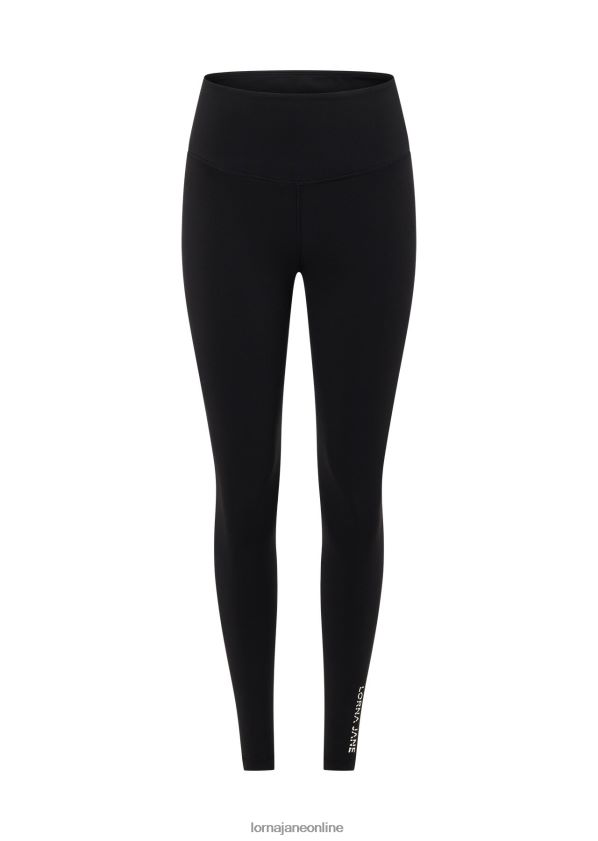 Lorna Jane Lotus-Leggings ohne Scheuern in voller Länge ZR60X458 Bekleidung Schwarz Frauen