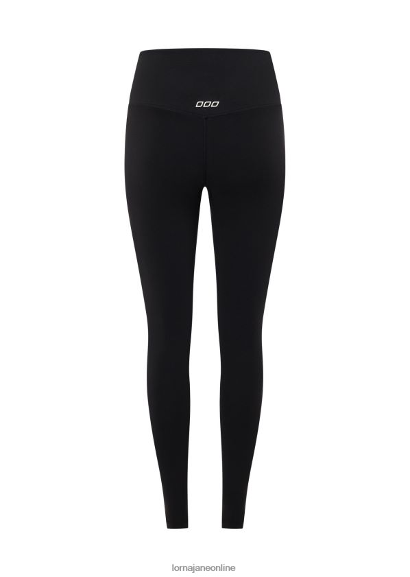 Lorna Jane Lotus-Leggings ohne Scheuern in voller Länge ZR60X458 Bekleidung Schwarz Frauen
